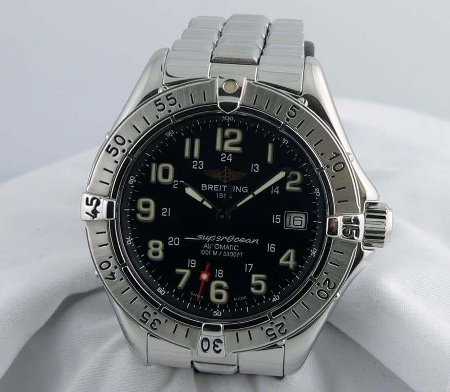 Breitling SuperOcean SS/SS Black