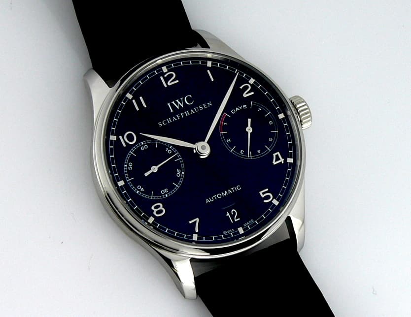 IWC Portugieser 5001 7 Days Steel Black