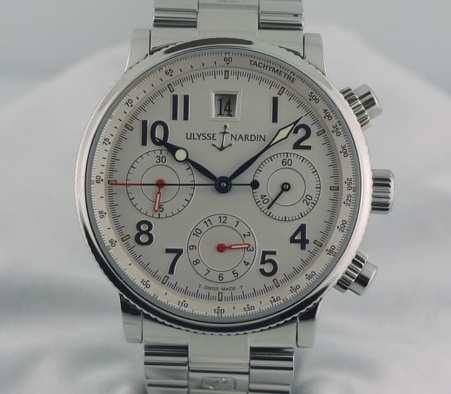 Ulysse Nardin Marine Chronograph Steel