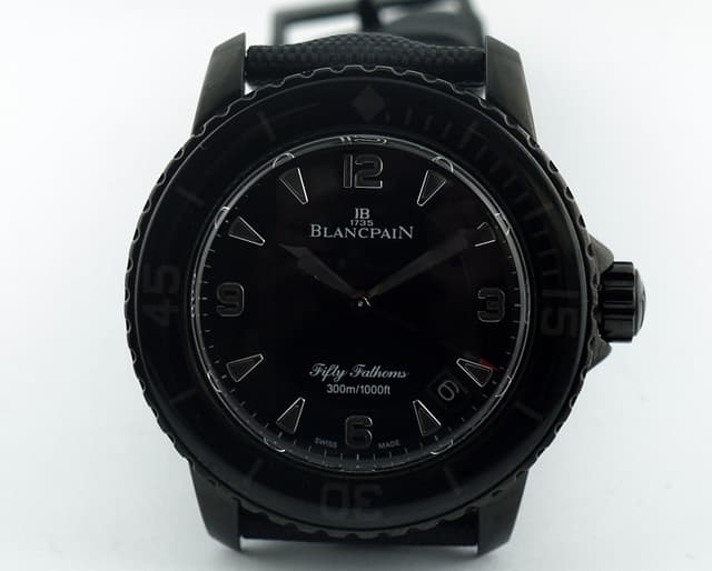 Blancpain Sport Fifty Fathoms
DLC-Coated Steel