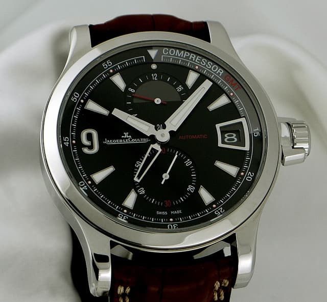 Jaeger LeCoultre Master Compressor GMT
Steel
