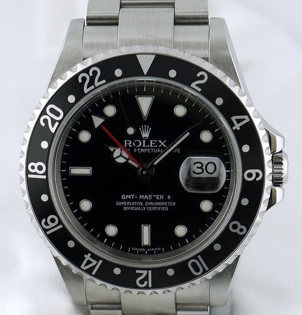 Rolex GMT Master II SS/SS
Black D Series (2005)