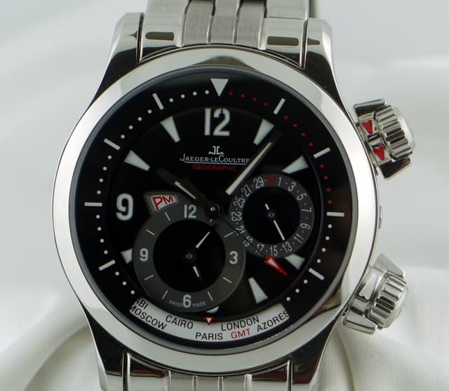 Jaeger LeCoultre Compressor Geo Black SS/SS