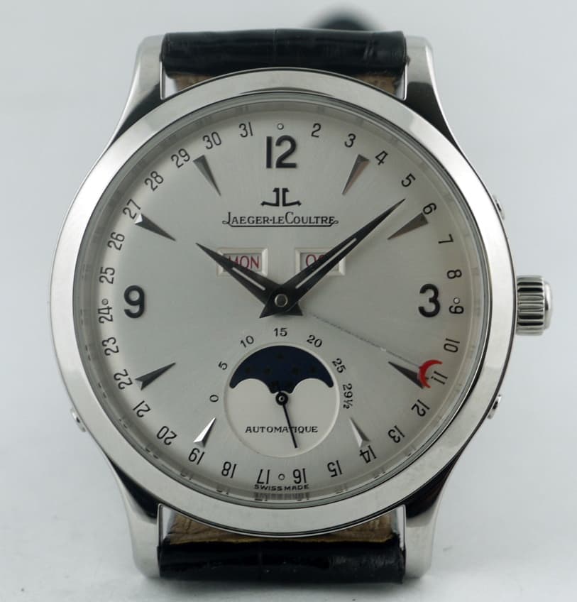 Jaeger LeCoultre Master Moon Steel (red date)