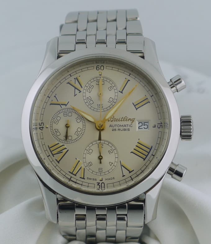 Breitling Premier Silver Dial