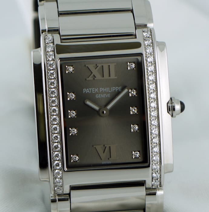 Patek Philippe Twenty-4 4910 SS/SS Gray