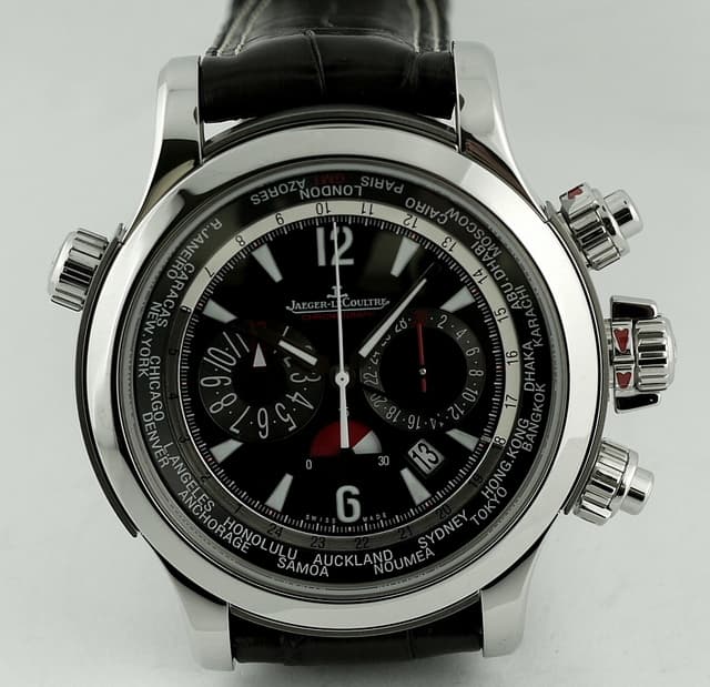 Jaeger LeCoultre Master Compressor Extreme World
Steel/Alligator