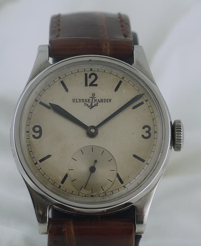 Ulysse Nardin Vintage stainless steel