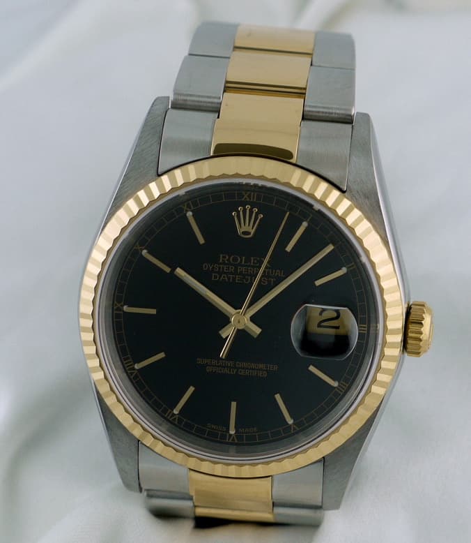 Rolex Datejust 2T
Black Dial
Oyster