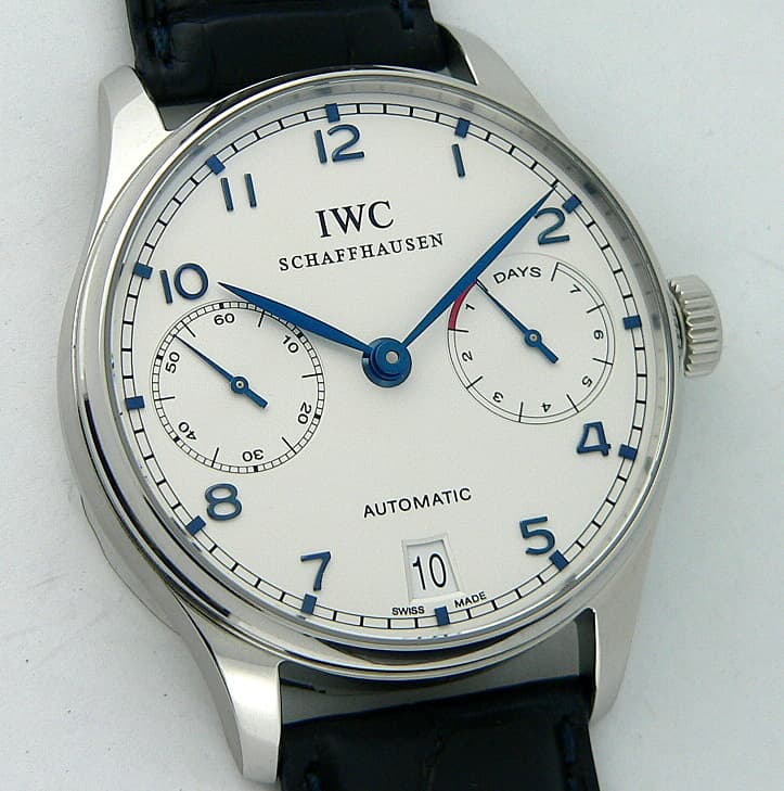 IWC Portugieser 5001 7 Days Steel White