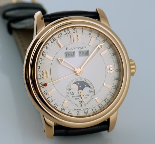 Blancpain Triple Date Rose Gold