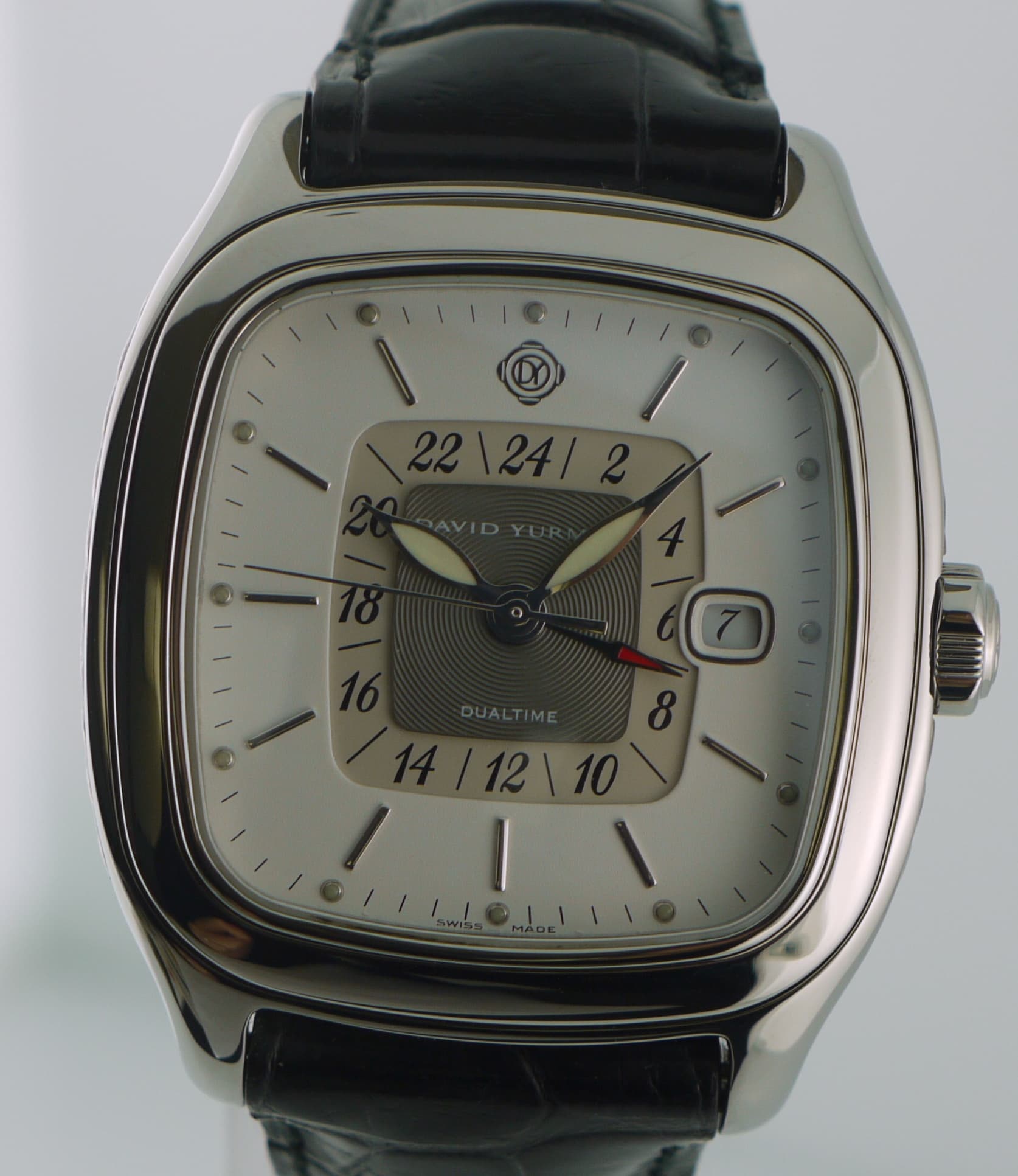 David Yurman Thoroughbred Dual Time GMT