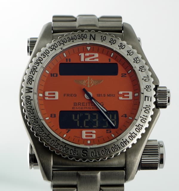 Breitling Emergency Orange Dial