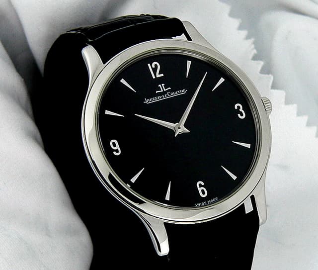 Jaeger LeCoultre Master Ultra Thin SS/Strap