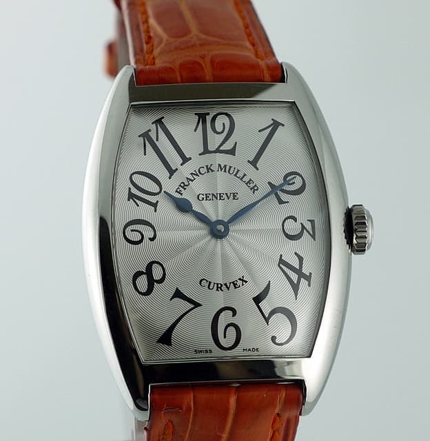 Franck Muller Ladies Medium Cintree Curvex Steel