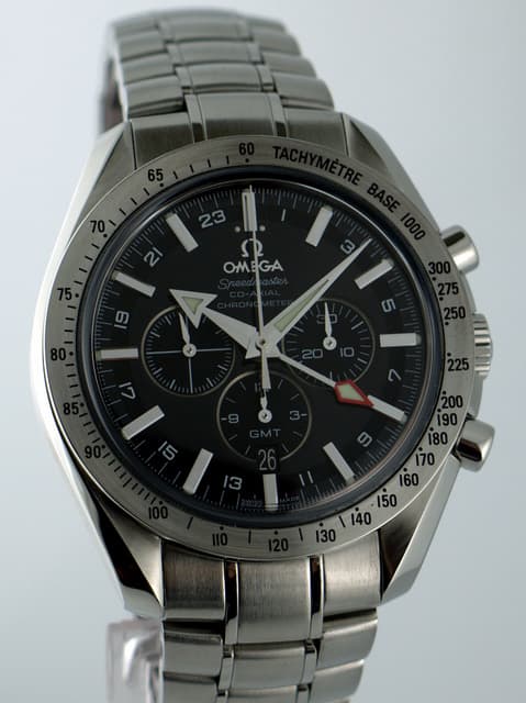 Omega Speedmaster Broad Arrow GMT SS/SS