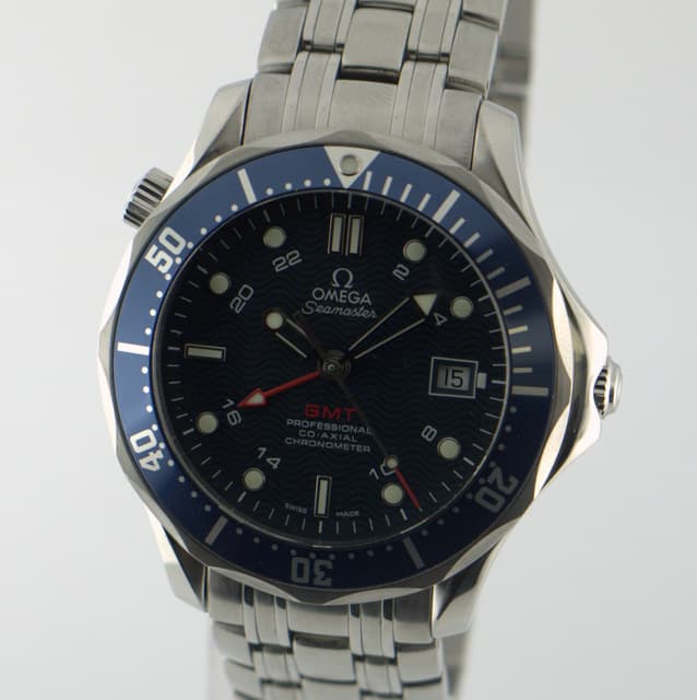 Omega Seamaster Professional Blue GMT SS/SS
