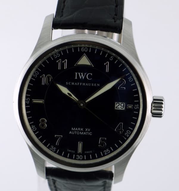 IWC Mark XV Spitfire SS Black