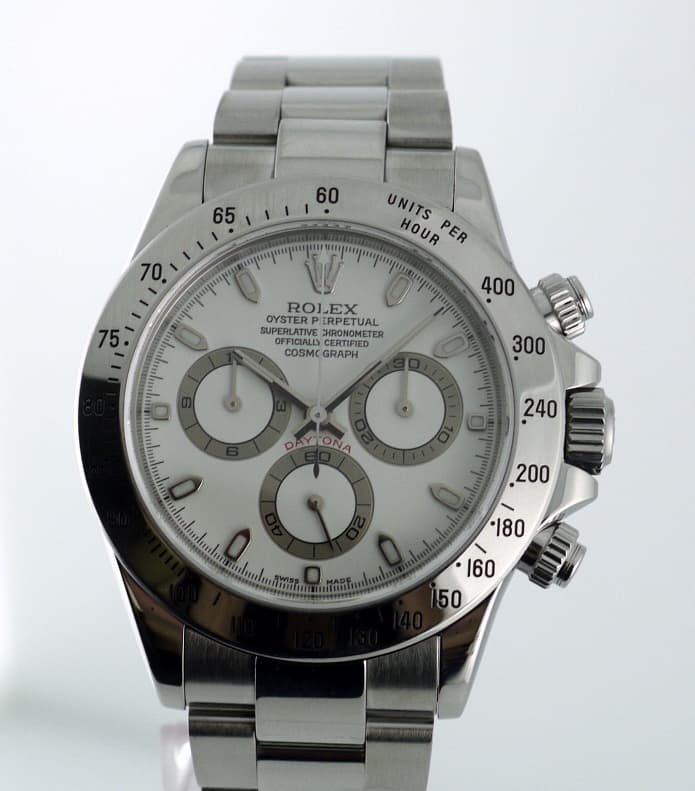 Rolex Daytona SS White Dial