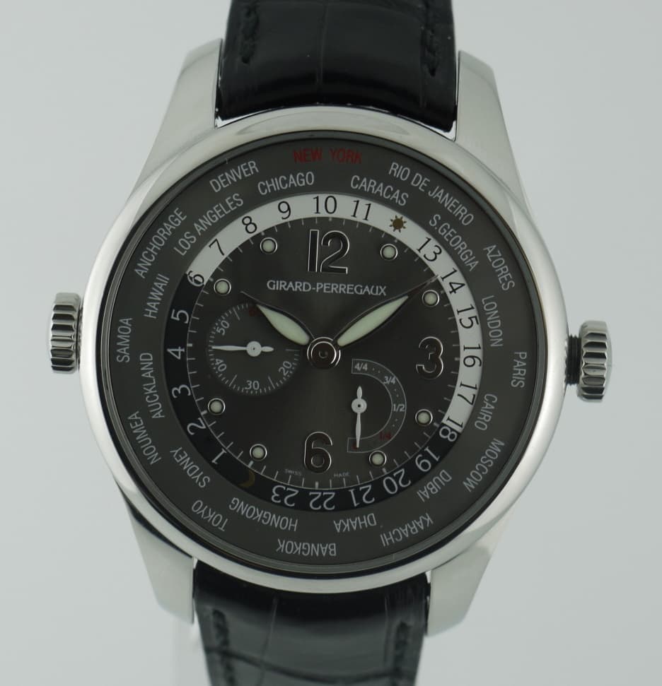 Girard Perregaux World Time WW.TC NYC Edition
Gray Dial