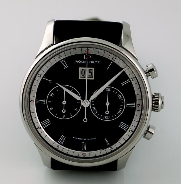 Jaquet Droz Chronograph Grande Date Steel