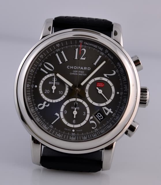 Chopard Mille Miglia Chronograph Silver Dial
SS/Rubber Strap