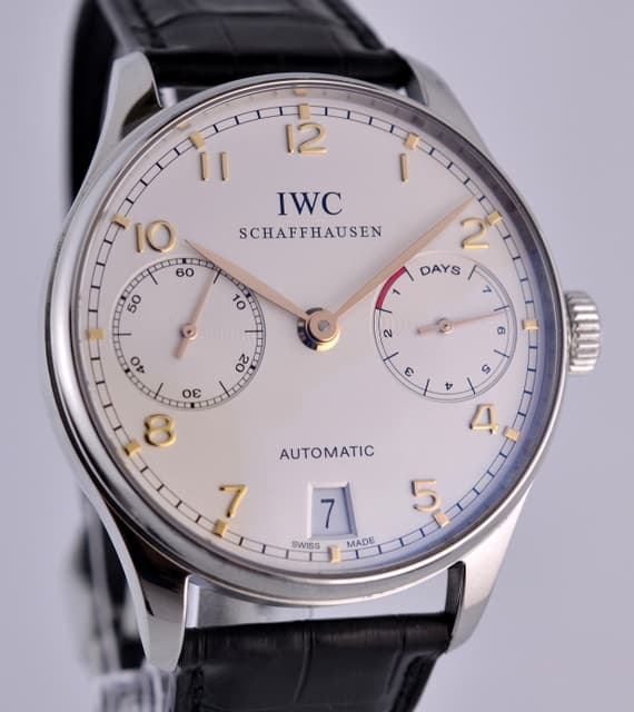 IWC Portugieser 7 Days SS Rose Numerals