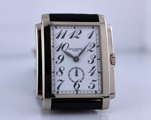 Patek Philippe Gondolo White Dial Arabic Numerals 18K White Gold
