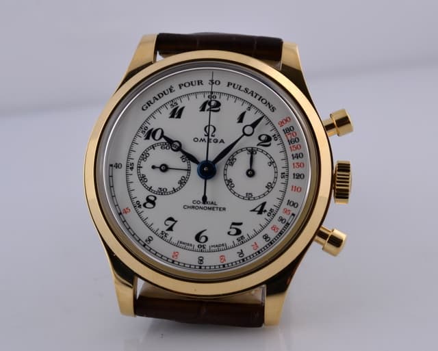 Omega Specialties Museum #10 "The MD's Watch" 18K Yellow Gold LIMITED