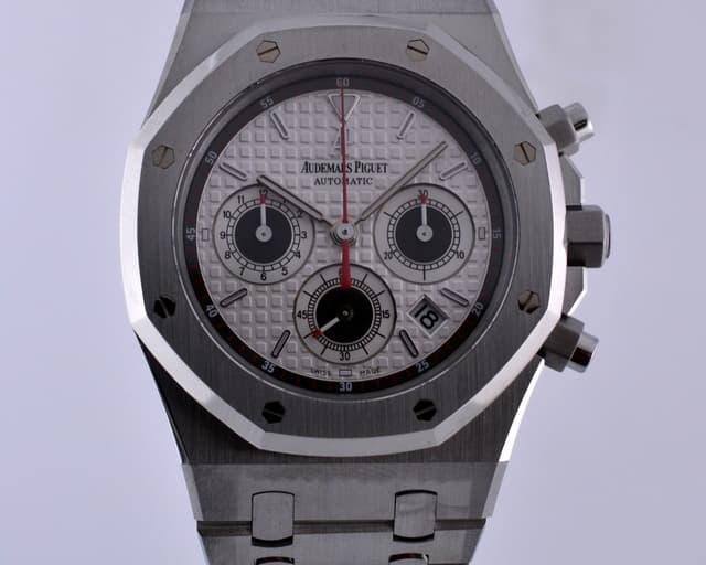 Audemars Piguet Royal Oak Chronograph "Panda Silver Dial" SS/SS NEW