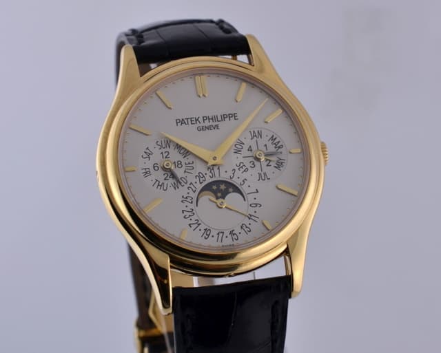 Patek Philippe Perpetual Calendar 18K Yellow Gold 37.2MM