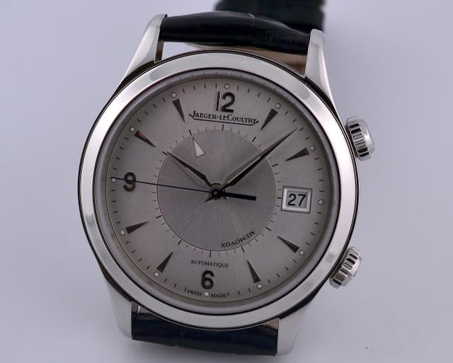 Jaeger LeCoultre Master Memovox SS Silver Dial UNWORN