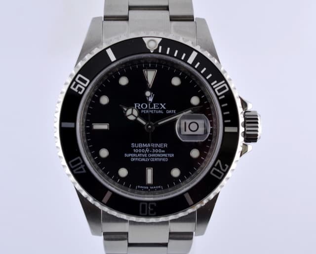 Rolex Submariner SS/SS Black M Series (2007)
