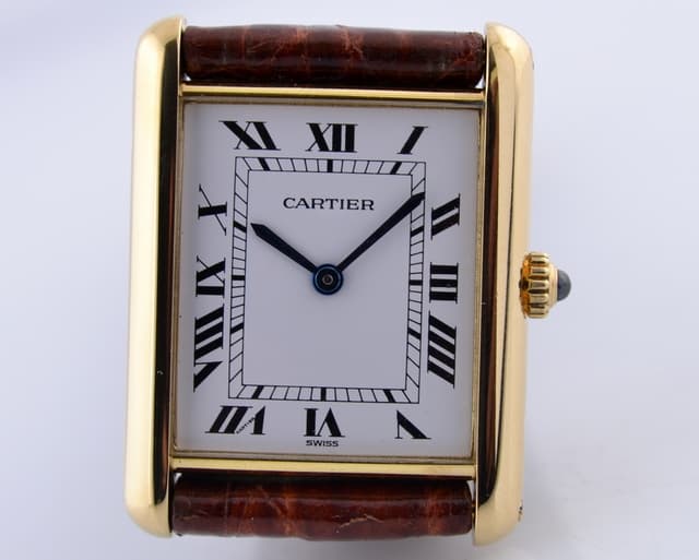 Cartier Tank Louis 18K Yellow Gold Quartz