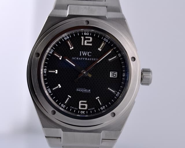IWC Ingenieur Automatic SS/SS Black Dial 42MM