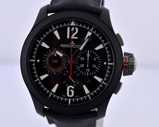 Jaeger LeCoultre Master Compressor Chronograph 2 Ceramic Black Dial Limited 41.5MM