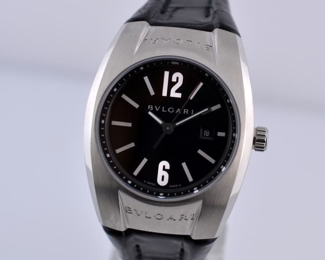 Bulgari Ergon Ladies SS Black Dial 30MM