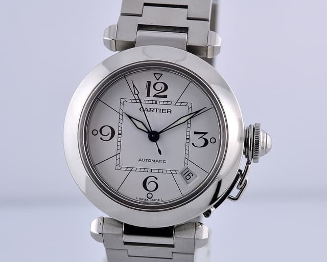 Cartier Pasha C White Dial SS/SS 35MM