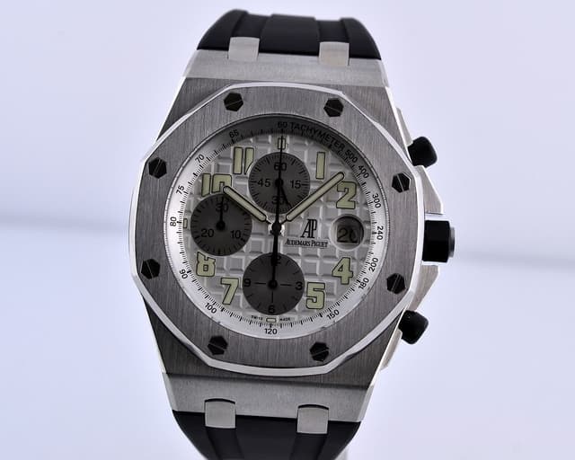 Audemars Piguet Royal Oak Offshore Silver Themes SS 44MM