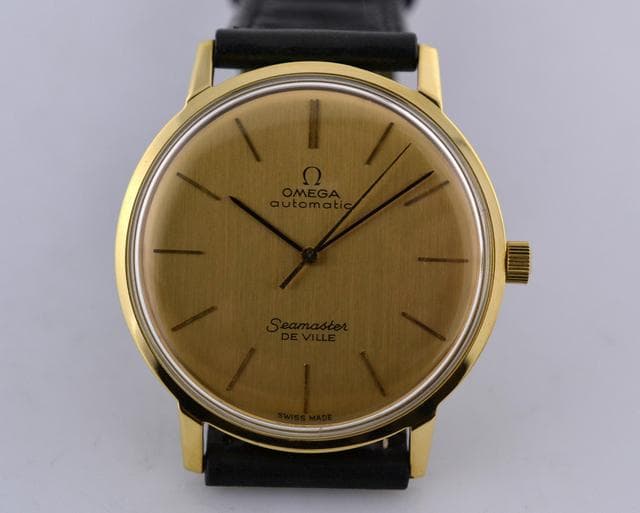 Omega Seamaster De Ville 14K Yellow Gold Automatic