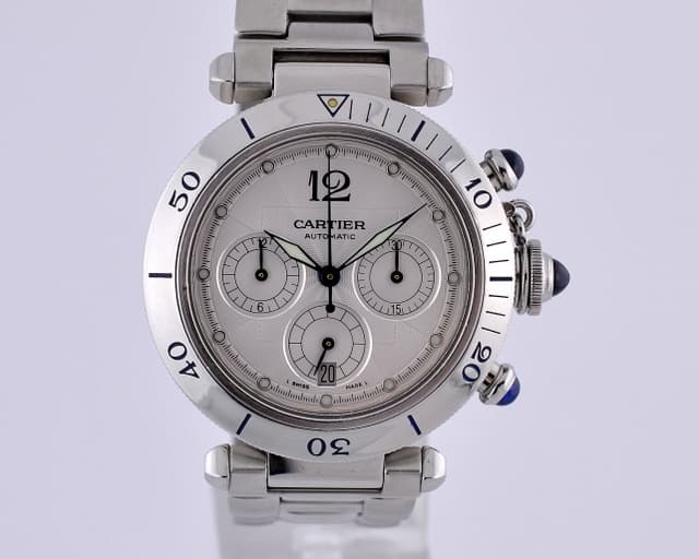 Cartier Pasha Chronograph Automatic SS / SS