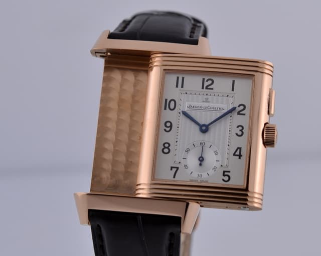 Jaeger LeCoultre Reverso Duo 18K Rose Gold