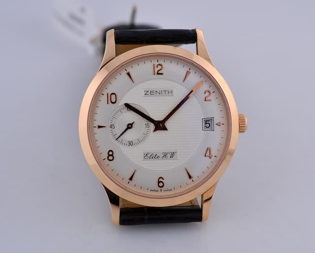 Zenith Elite Manual Wind18K Rose Gold
37MM