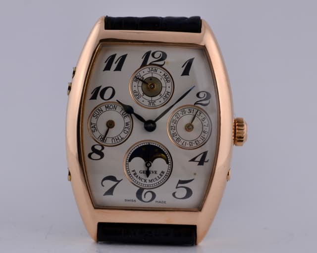 Franck Muller Cintree Curvex Perpetual Calendar 18K RG