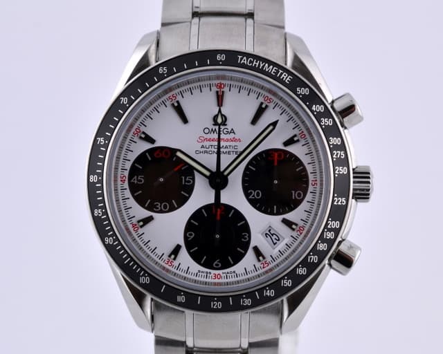 Omega Speedmaster Date White / Black Subdials SS/SS 40MM