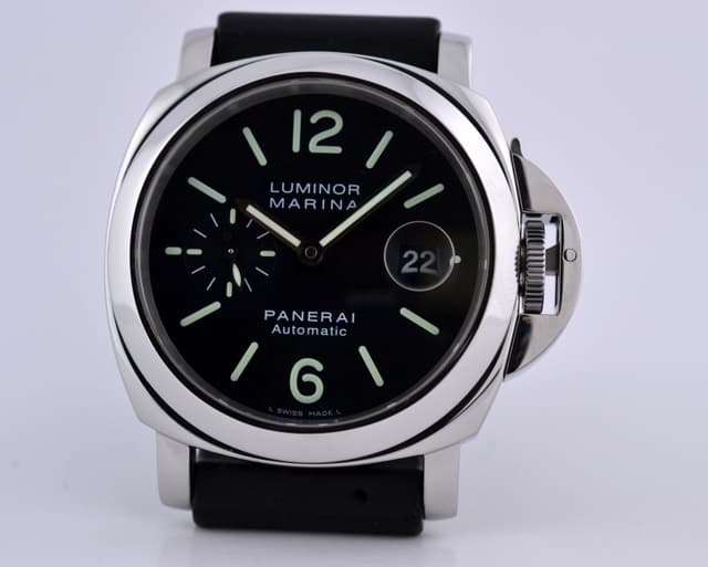 Panerai Luminor Automatic SS Black Dial 44MM