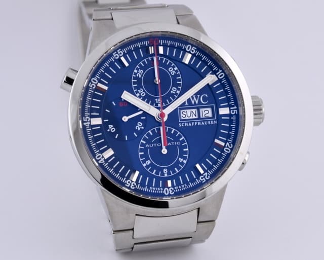 IWC GST Split-Second SS Blue Dial 43MM