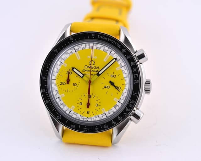 Omega Speedmaster "Michael Schumacher" Yellow Dial