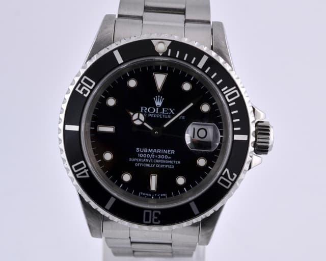 Rolex Submariner SS Black Dial