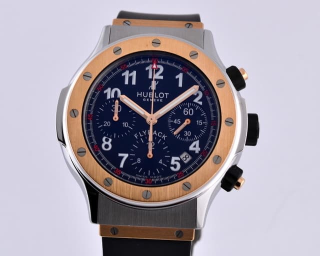 Hublot SuperB Flyback Chronograph SS / 18K RG